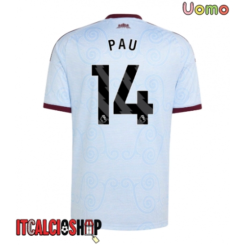 Aston Villa Pau Torres #14 Terza Maglia 2026-27 Manica Corta